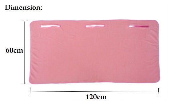 Magic Wearable Micro Fiber Hanger Bath Towel Children