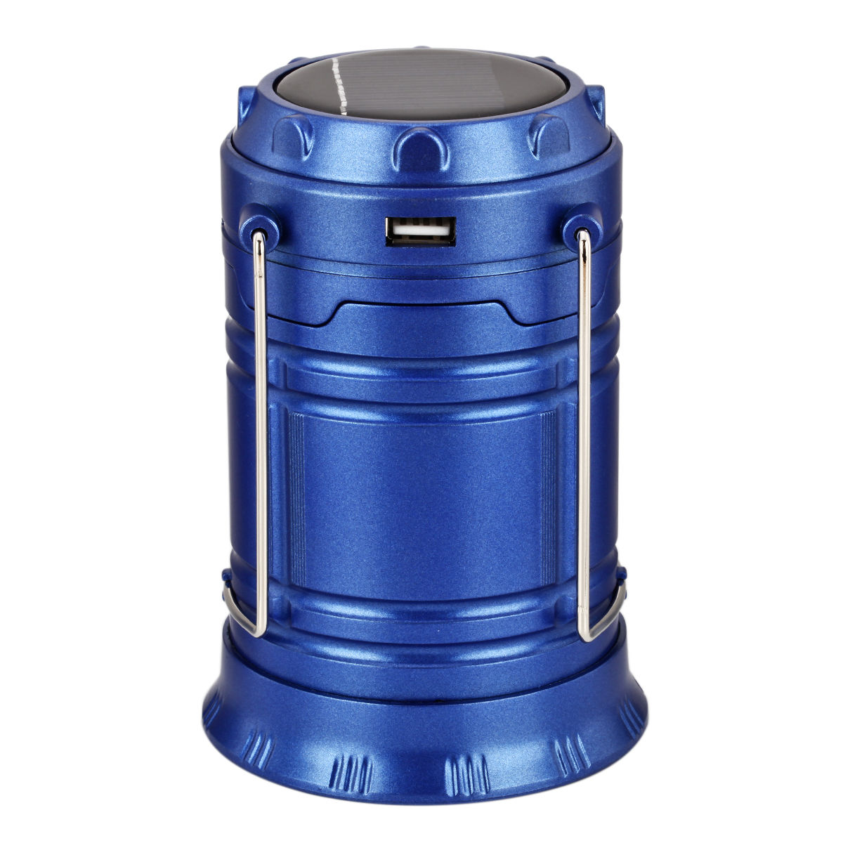 All in 1 Solar 6 LED Rechargeable Outdoor Camping Hiking Emergency Folding Lantern Tent Light Lamp