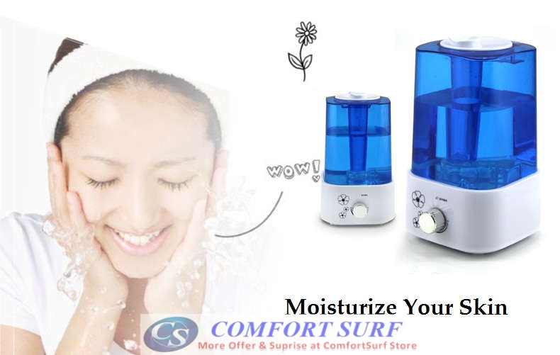 Large Capacity Silent Mode Anion Humidifier Aroma Diffuser