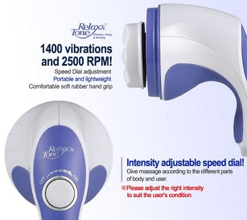 Relax & Spin Tone Whole Body Massager