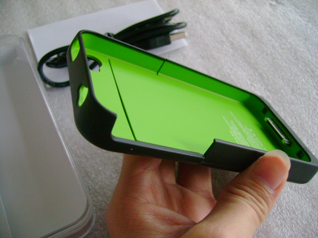 Ultra Slim External Battery Case for iPhone 4