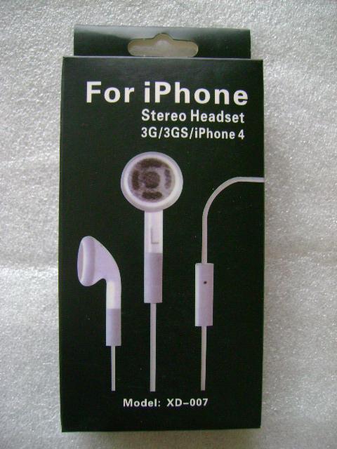 Apple iPhone Stereo 
Headset with Mic