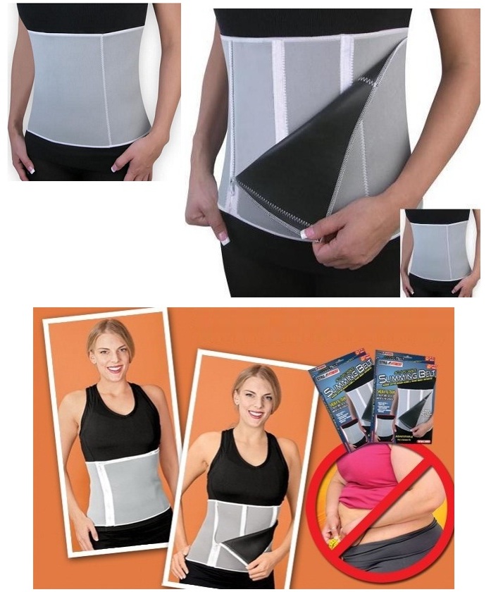 Adjustable Slimming Belt - Unique Zipper Design Slims & Trims Waist Instantly