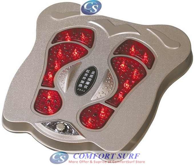Red External Heating Foot Massage Instrument