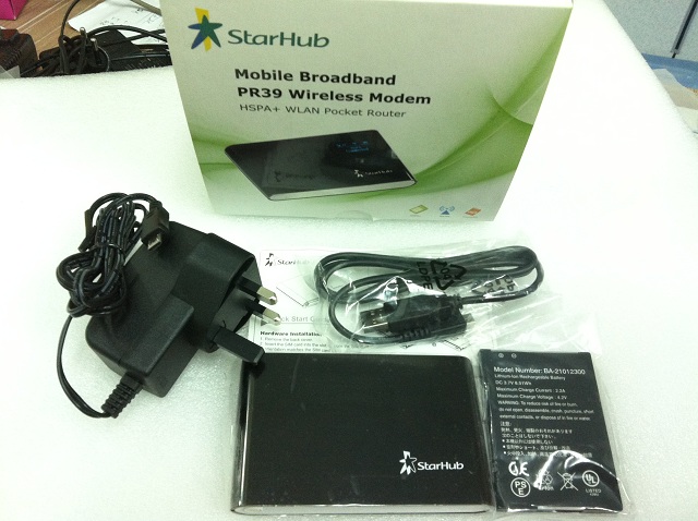Starhub Bandluxe PR39 Portable Mobile Wifi Mifi Router