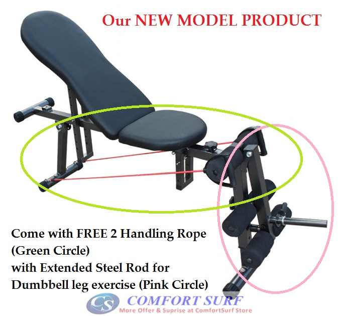 NEW Professional Multifunction ABS Six Pack Care Gym AB Fitness Sit Up Dumbbell Bench Chair