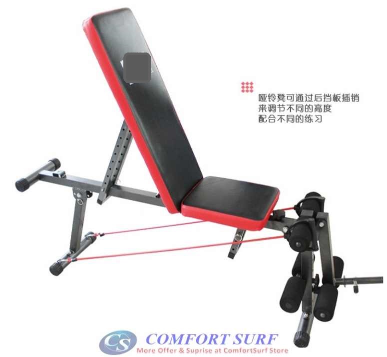 NEW Professional Multifunction ABS Six Pack Care Gym AB Fitness Sit Up Dumbbell Bench Chair