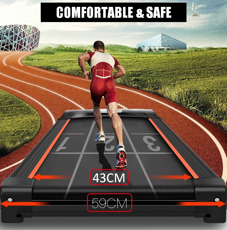 4.0HP ADSports AD928 Motorize Electric Treadmill Manual/Auto Electric Incline Decline 59CM Wide Running Platform With Auto Refueling System & 4 Ways Spring Shock Absorption Damping System