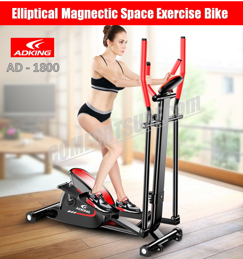 Elliptical Cross Trainer Cardio Exercise Bike Home Fitness Equipment Stepper Space Walk Body Workout