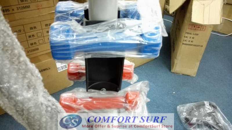 Multifunctional Orbitreck Air Elliptical Cross Trainer Twister Cardio & Fitness Body Workout With Twister / Fitness Dumbbells / Seat / LCD Display