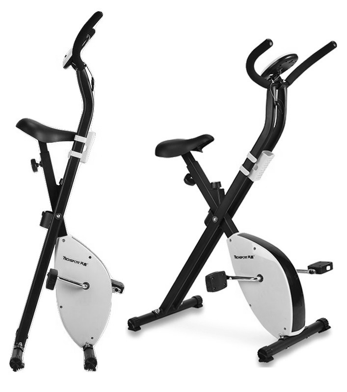 Gym Fitness TechSport X Bike Foldable Sport Equipment Belt Exercise Bicycle Cycle Bike