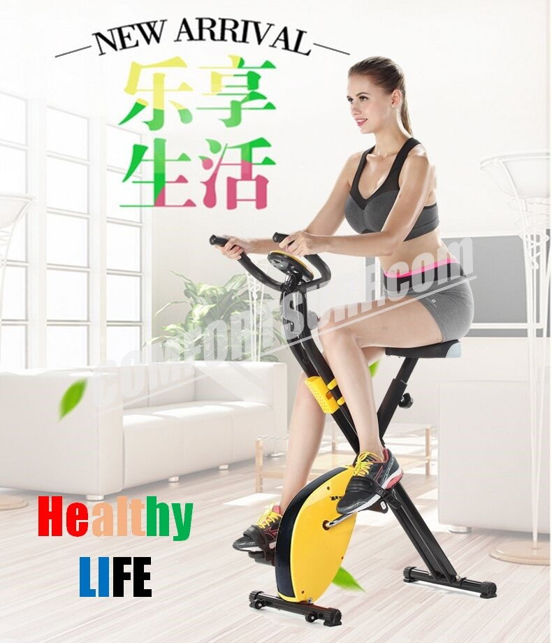 Gym Fitness TechSport X Bike Foldable Sport Equipment Belt Exercise Bicycle Cycle Bike