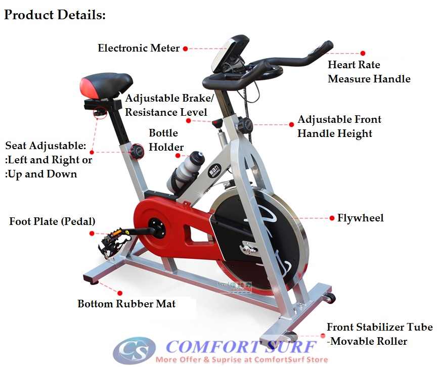 Gym / Fitness Equipment Spinning Bicycle / Cycling Exercise Bike