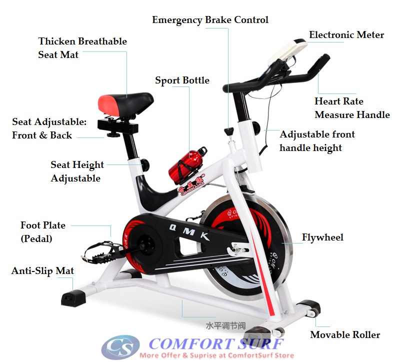 Gym / Fitness Equipment Spinning Bicycle / Cycling Exercise Bike