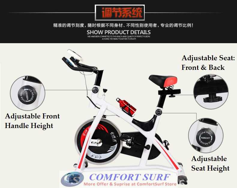 Gym / Fitness Equipment Spinning Bicycle / Cycling Exercise Bike
