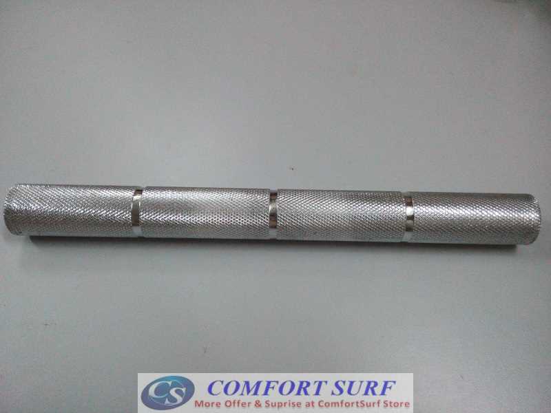 Dumbbell Extender Bar - Transform your dumbbell to Barbell - Quality Electroplating Chrome Extended Bar Mercerized Rod