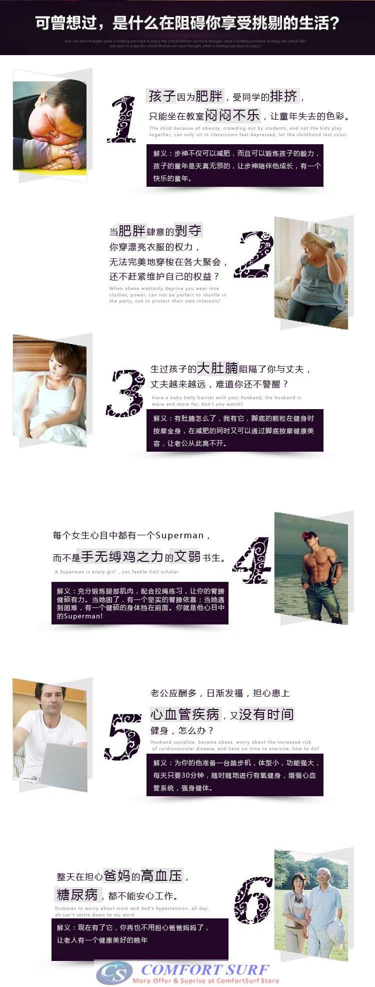 Genuine SuperHorse Multifunction Treadmill SH-358 3.5HP Home Fitness Gym Running Walking Equipment