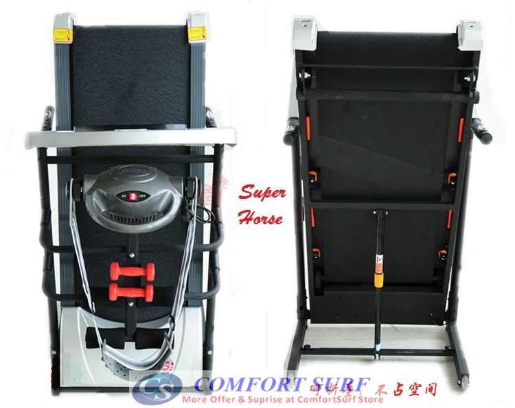 Genuine SuperHorse Multifunction Treadmill SH-358 3.5HP Home Fitness Gym Running Walking Equipment