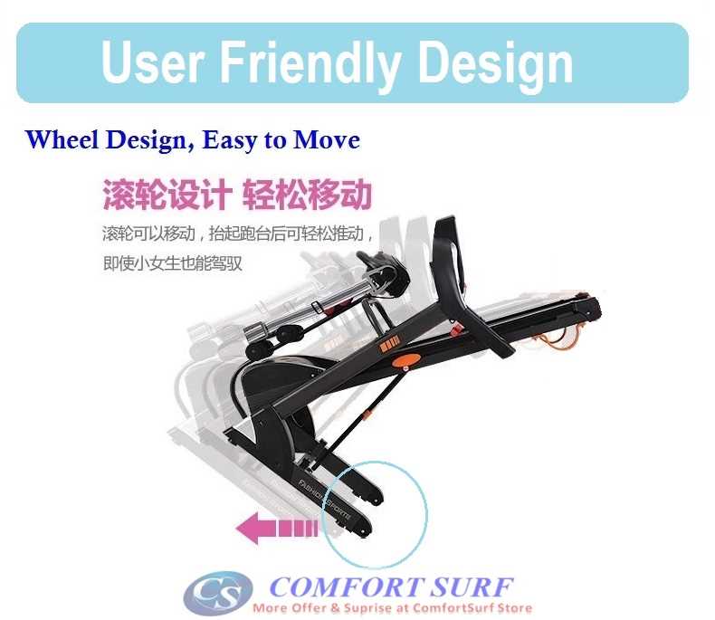 Genuine SuperHorse SH-388 Multifunction Treadmill 3.0HP With Electric Incline Decline Home Fitness Gym Running Walking Equipment