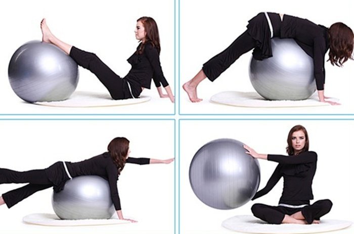 High Quality Burst Resistance Yoga Ball Gym Fitness Exercise