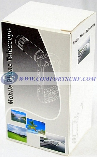 8x Zoom Detachable Optical Lens for Mobile Phone Telescope with Universal Holder