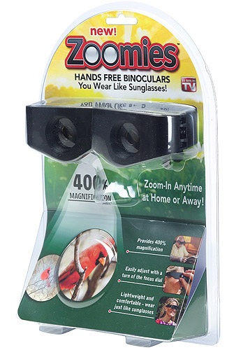 Zoomies - Hands Free Binoculars You Wear Like Sunglasses!