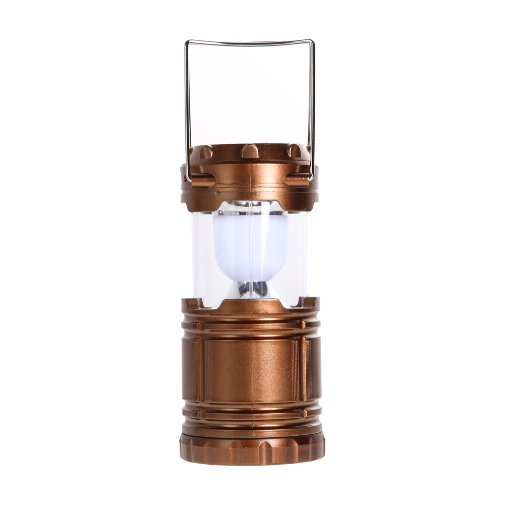 All in 1 Solar 6 LED Rechargeable Outdoor Camping Hiking Emergency Folding Lantern Tent Light Lamp