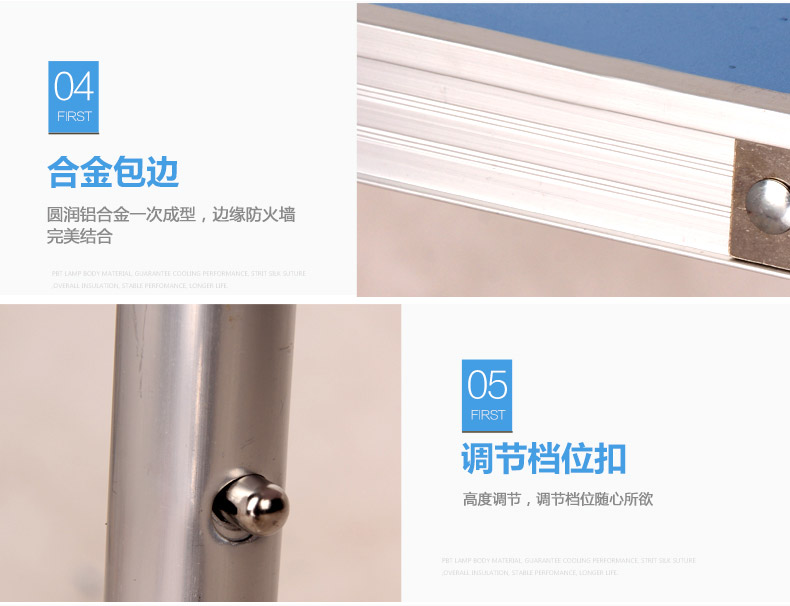 New Portable Foldable Aluminium Table Camping Outdoor Booth Picnic 120 x60cm