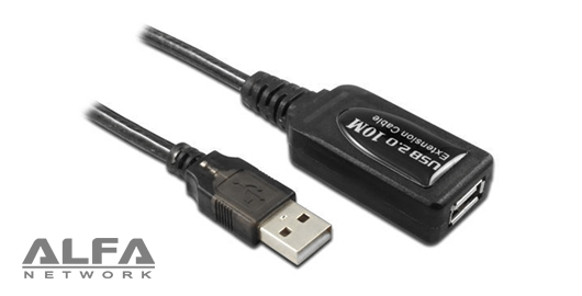 Alfa AUSBC-10M Active USB Cable